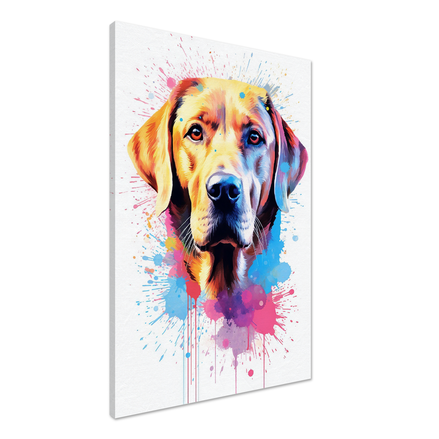 Labrador Hund Pop-Art (DOG05)