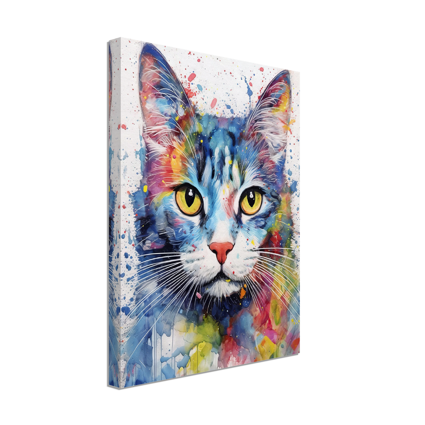 Domestic cat pop art (CAT05)