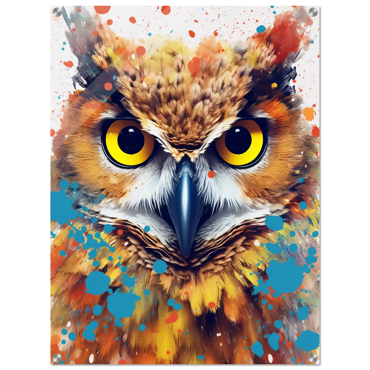 Eule Pop-Art (BIRD29)
