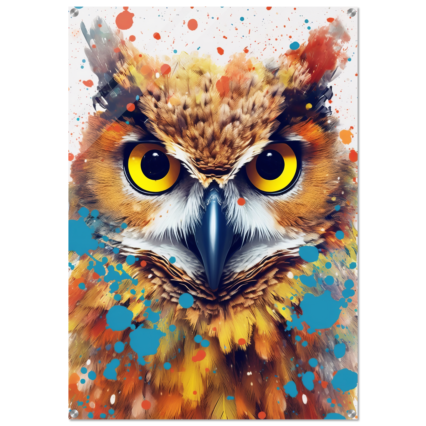 Eule Pop-Art (BIRD29)