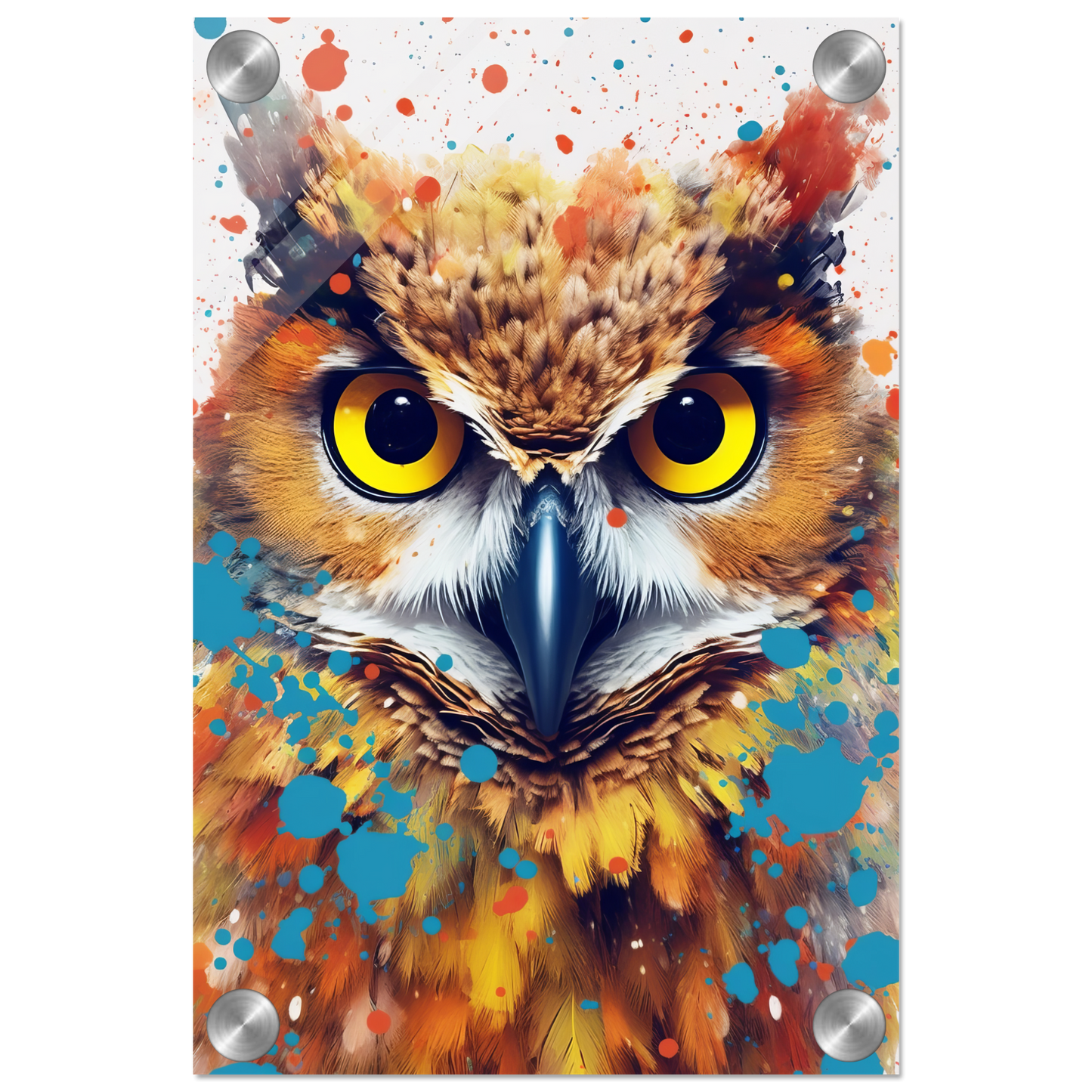 Eule Pop-Art (BIRD29)