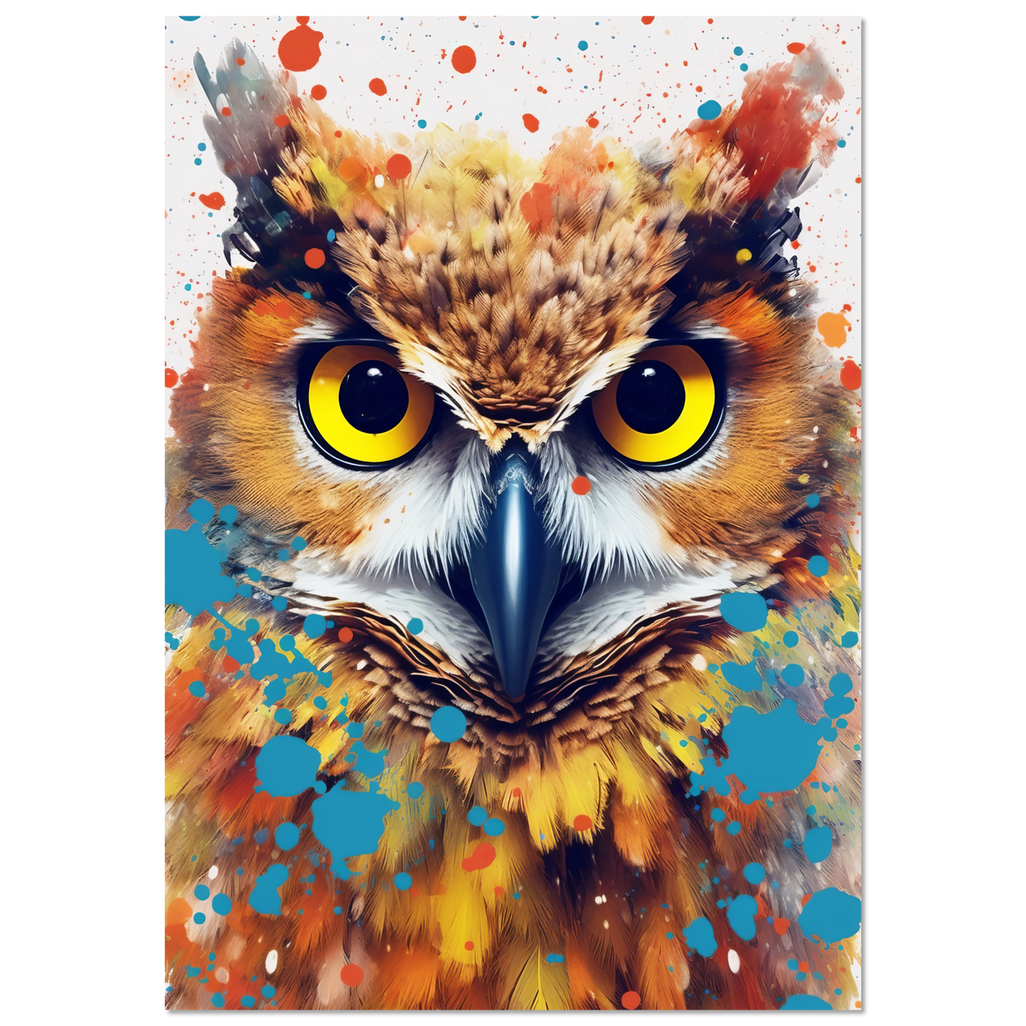Eule Pop-Art (BIRD29)