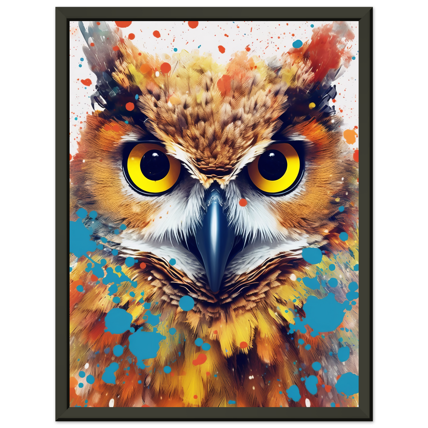 Eule Pop-Art (BIRD29)