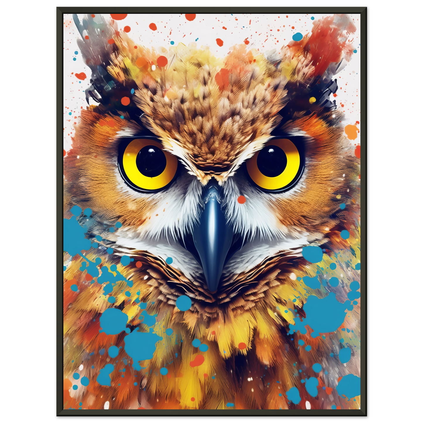Eule Pop-Art (BIRD29)