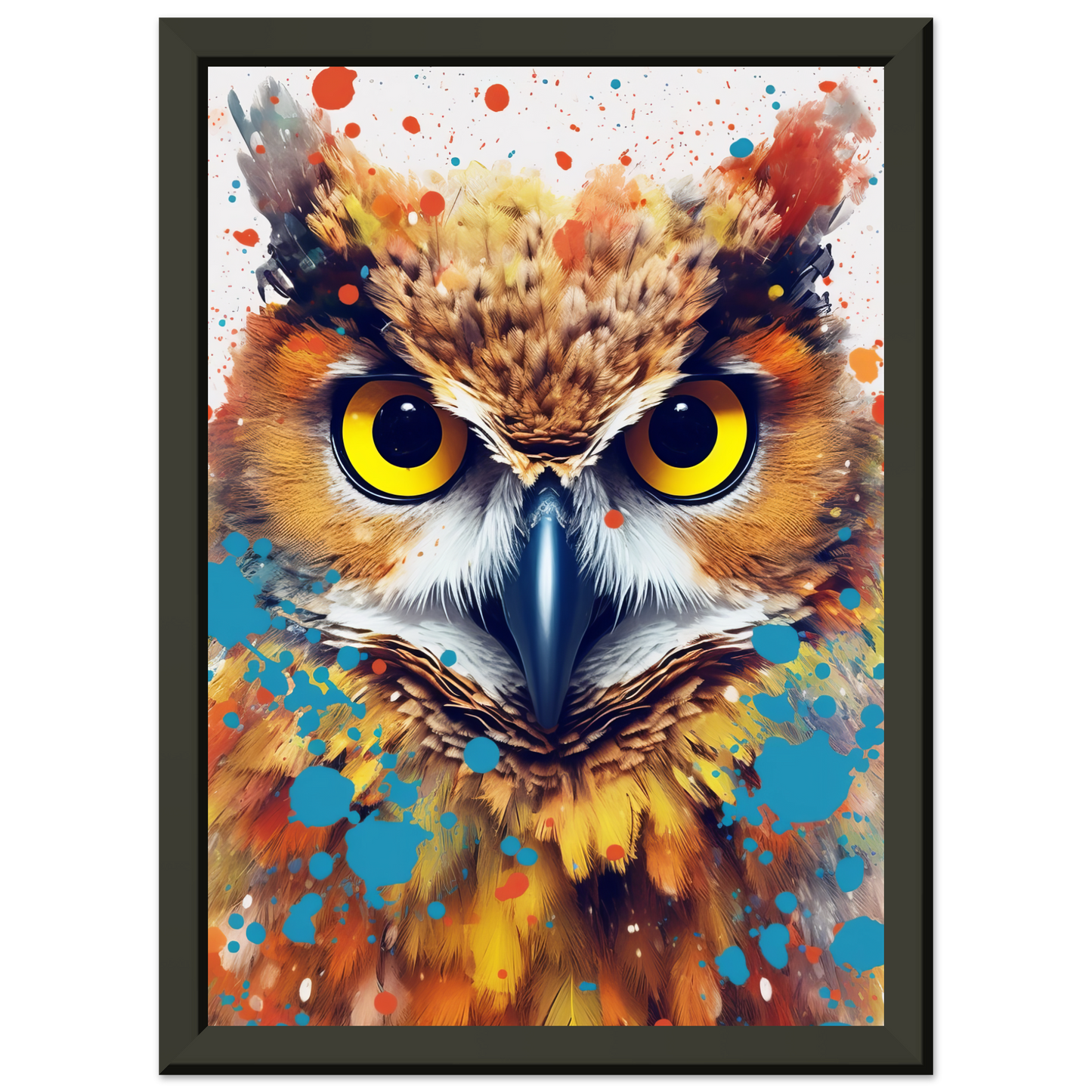 Eule Pop-Art (BIRD29)