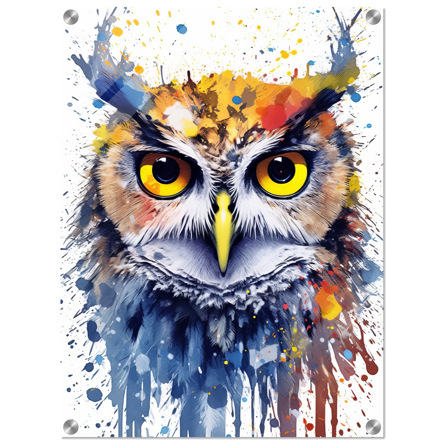 Eule Pop-Art (BIRD30)