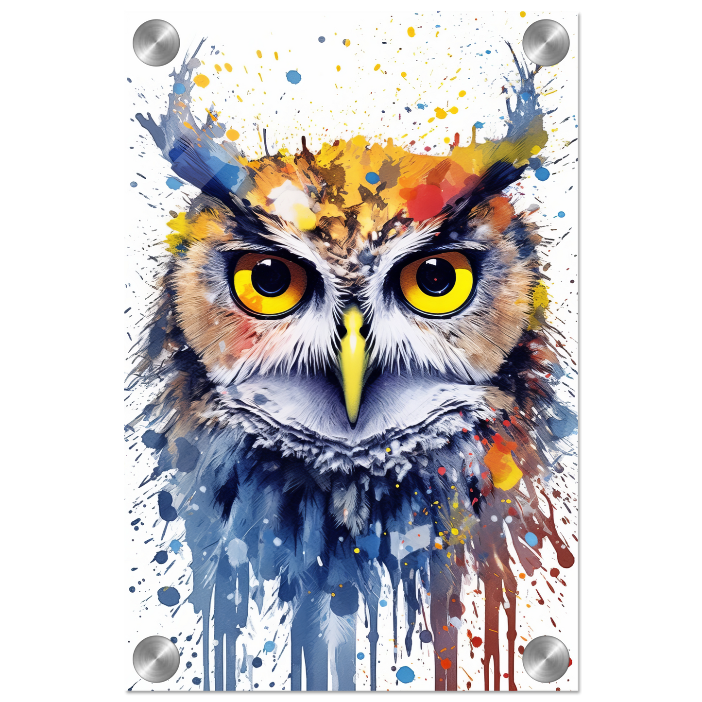 Eule Pop-Art (BIRD30)