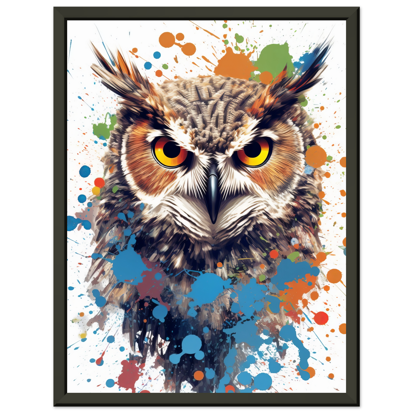 Eule Pop-Art (BIRD31)