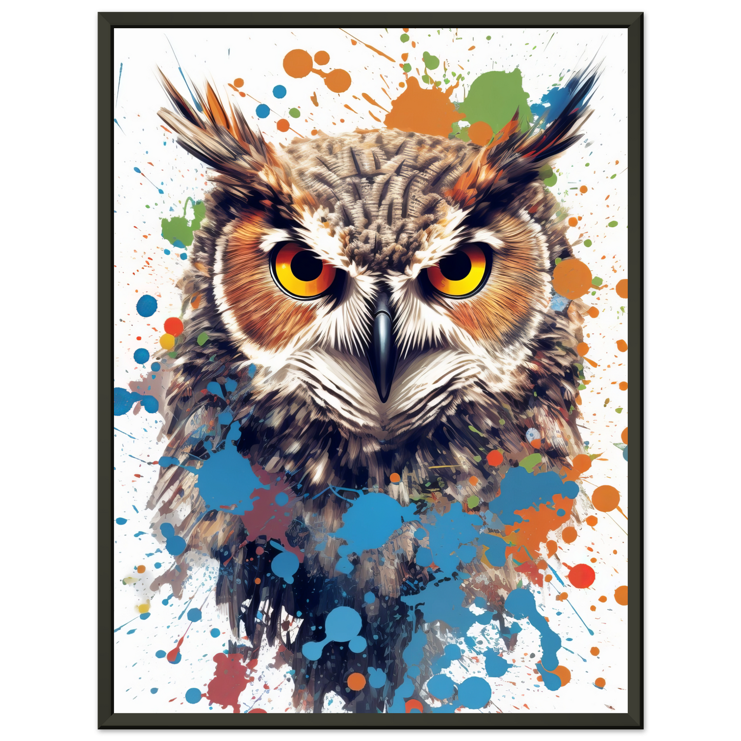 Eule Pop-Art (BIRD31)
