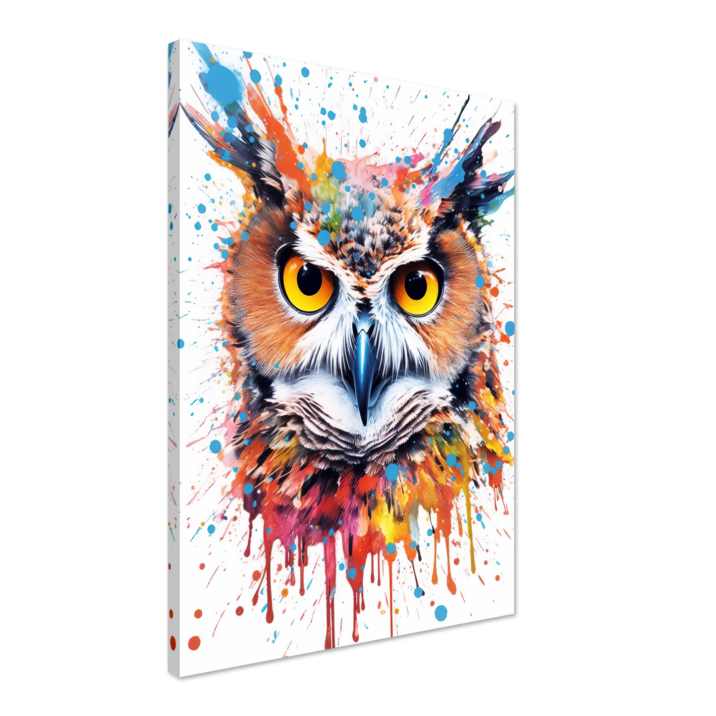 Eule Pop-Art (BIRD32)