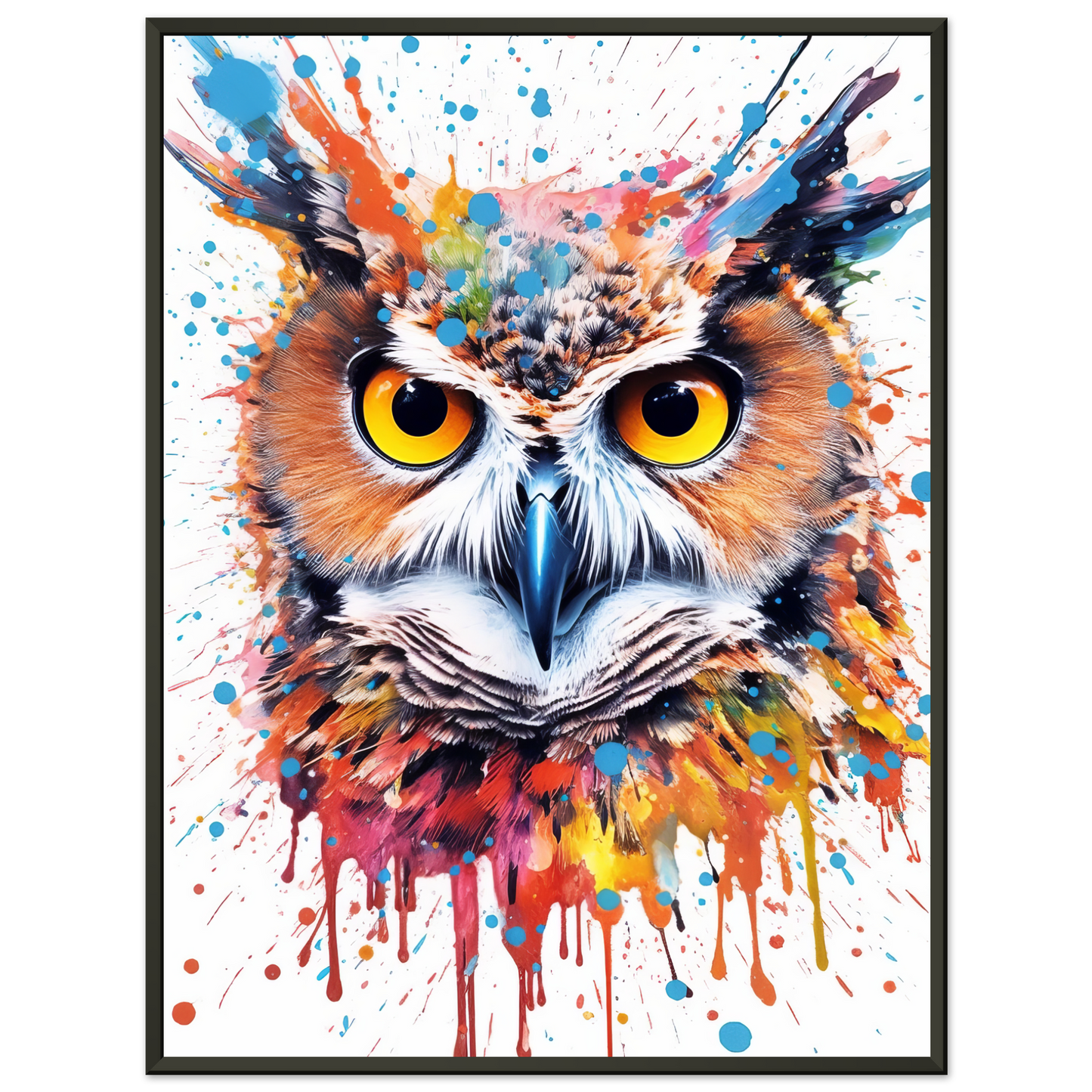 Eule Pop-Art (BIRD32)