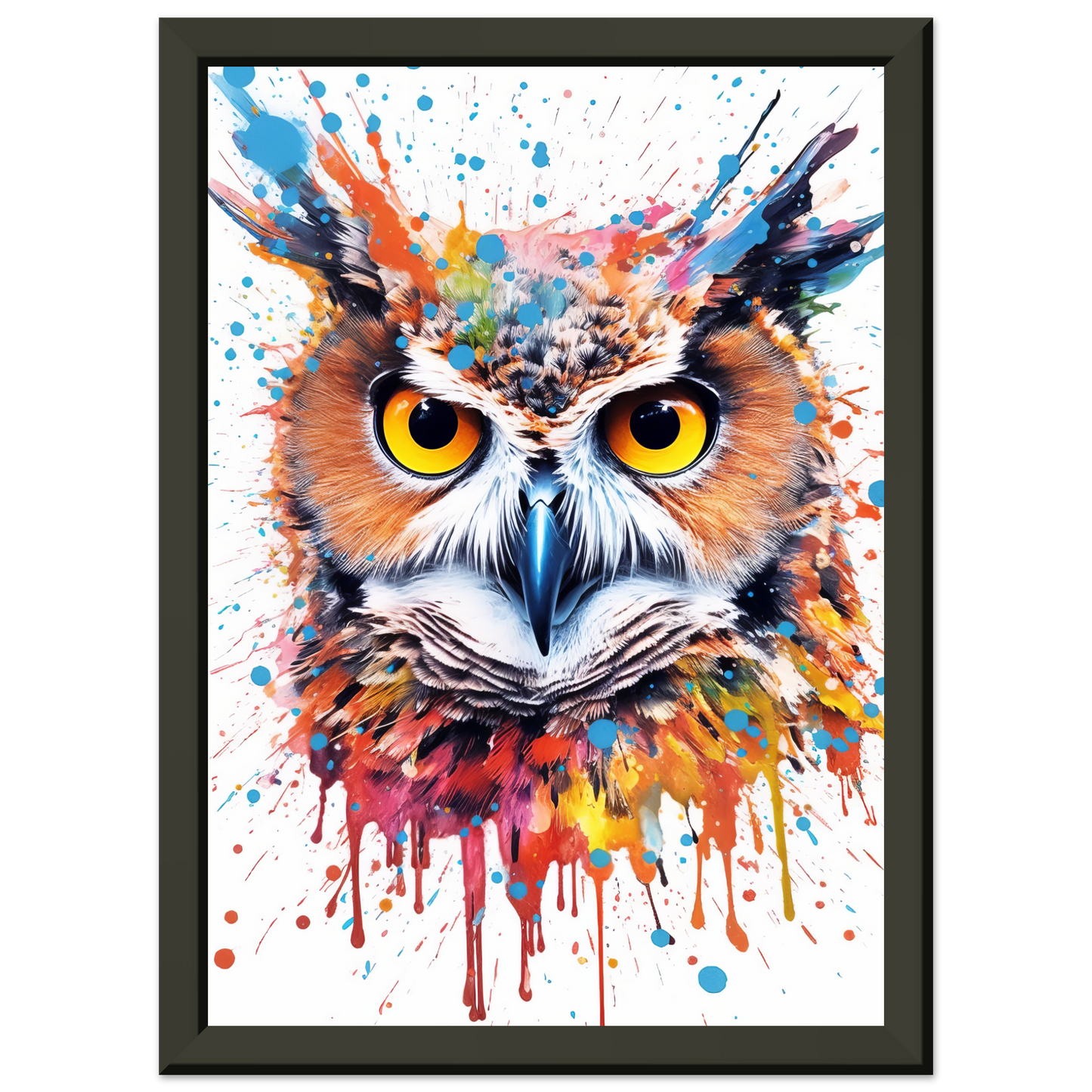 Eule Pop-Art (BIRD32)