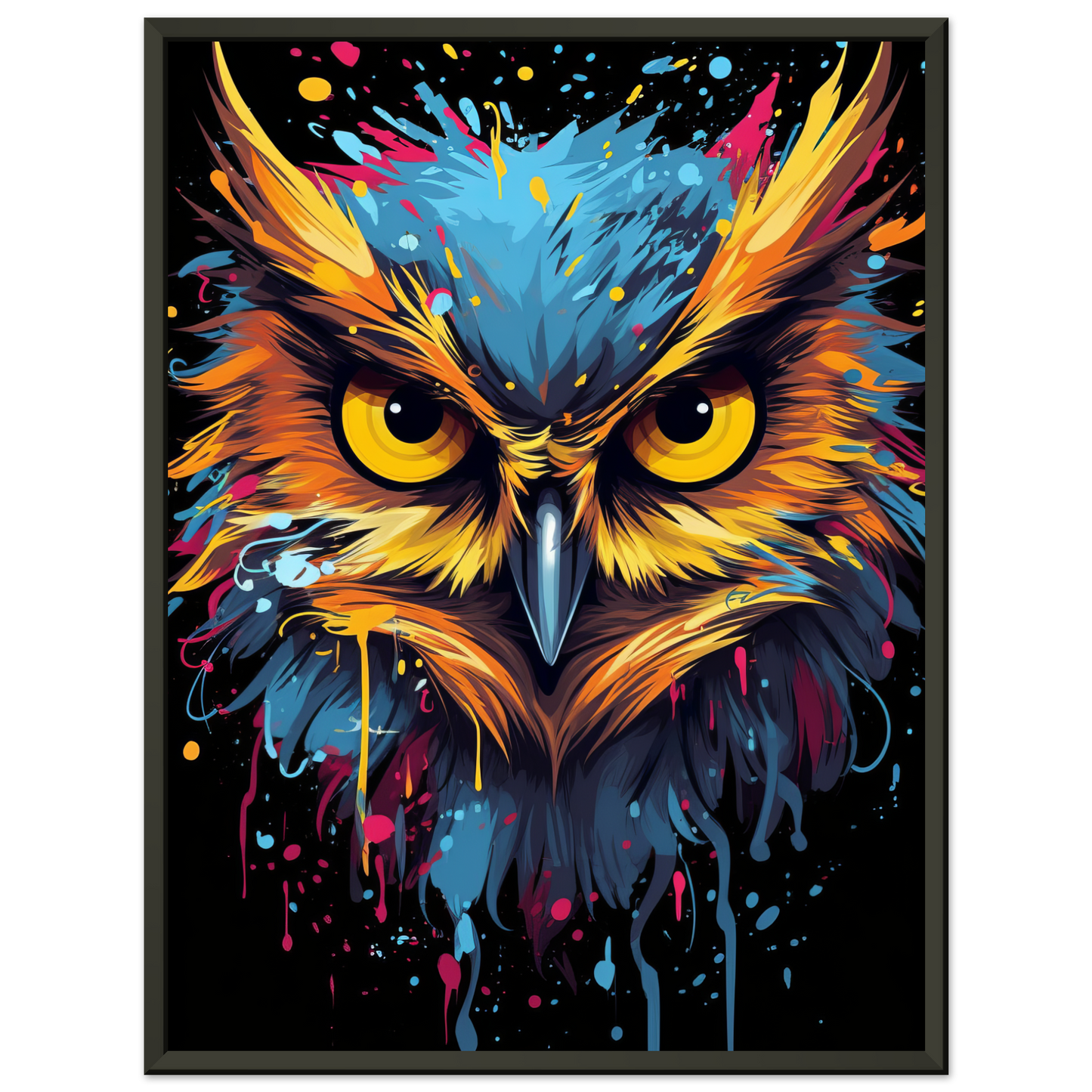 Eule Pop-Art (BIRD25)