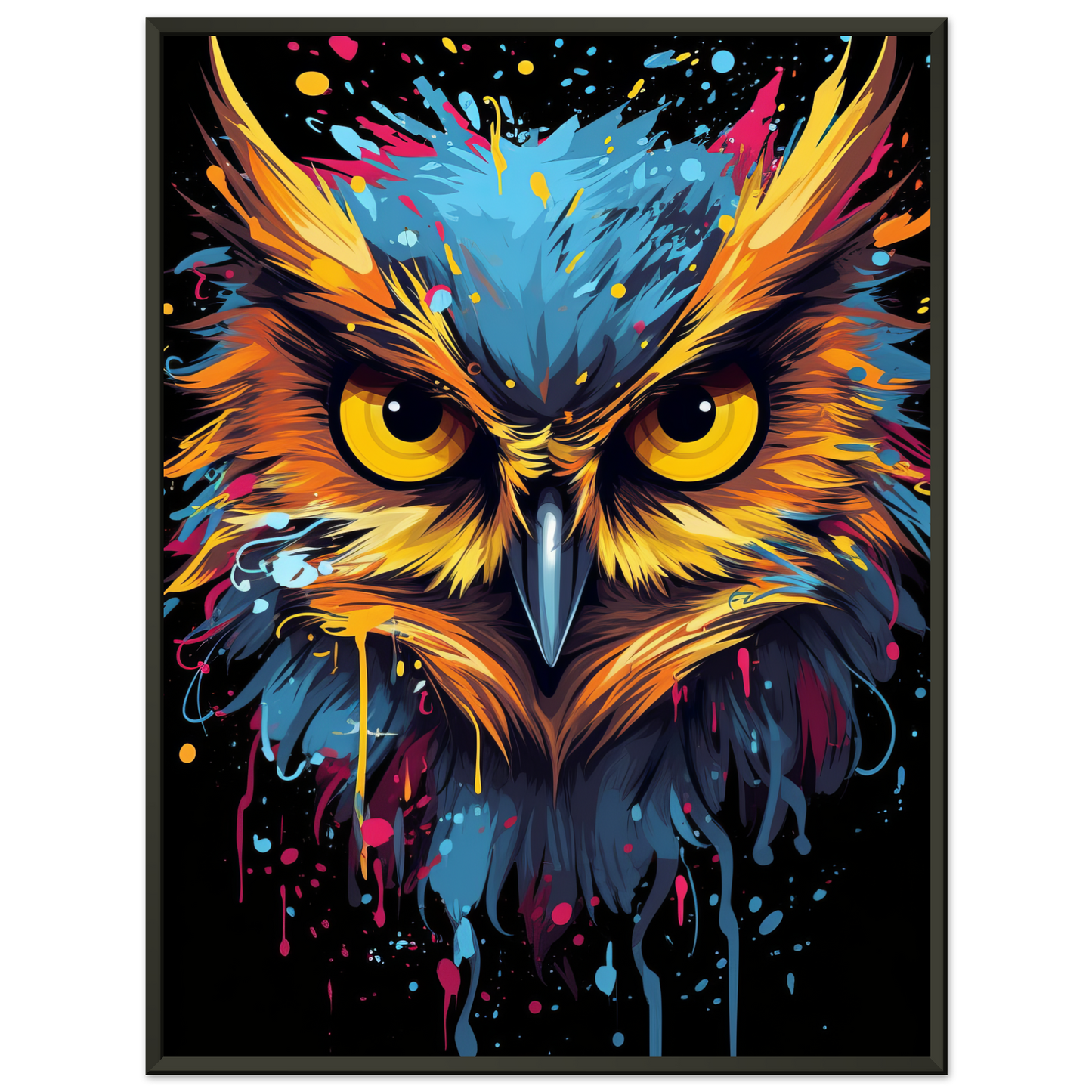 Eule Pop-Art (BIRD25)