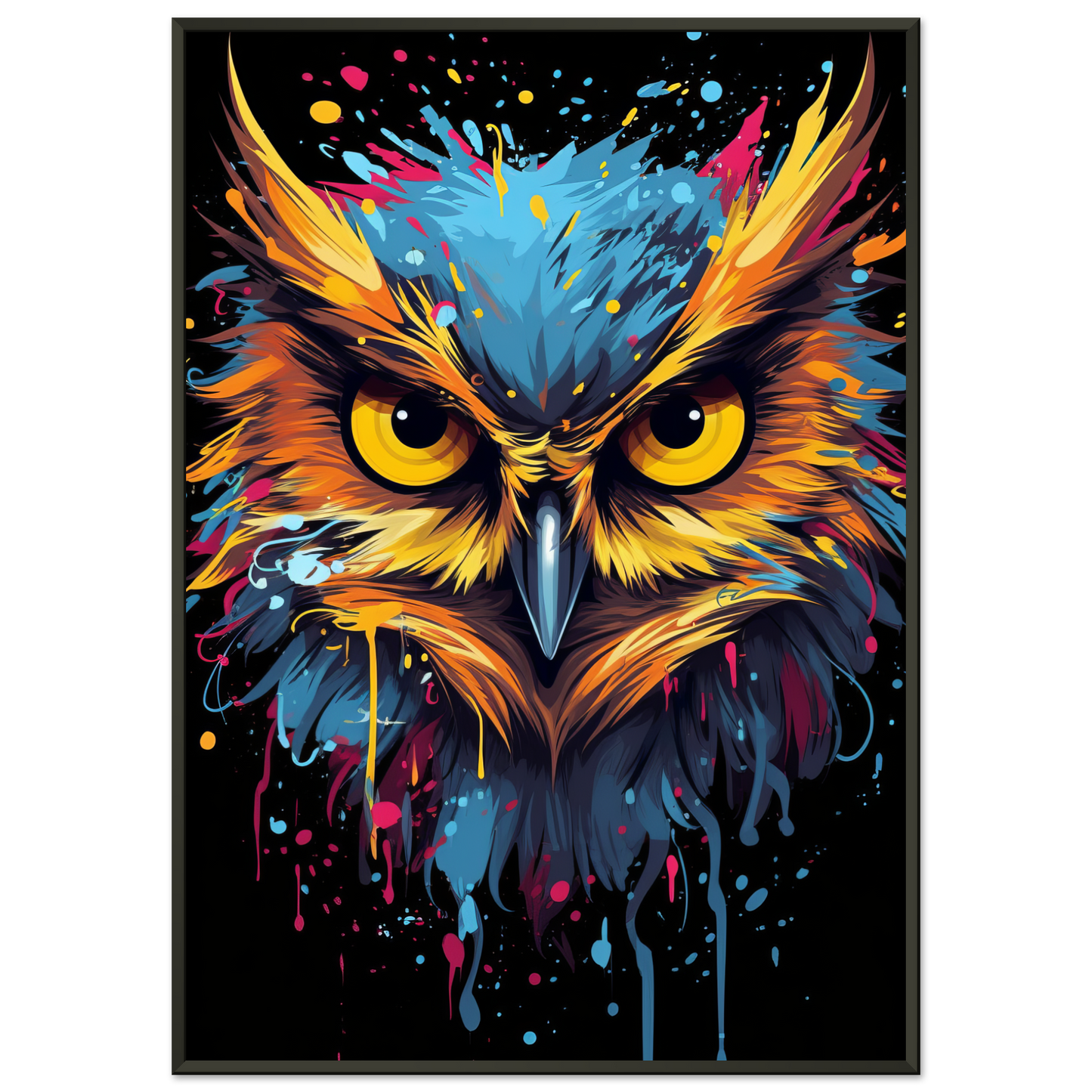 Eule Pop-Art (BIRD25)