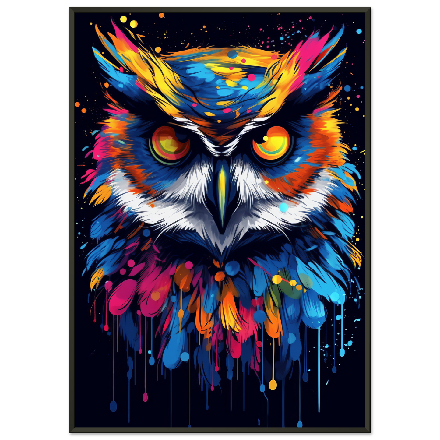 Owl pop art (BIRD26)
