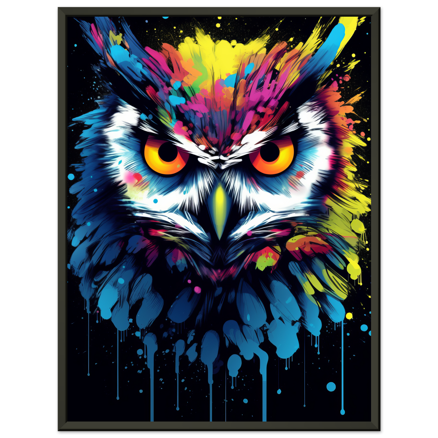 Eule Pop-Art (BIRD28)