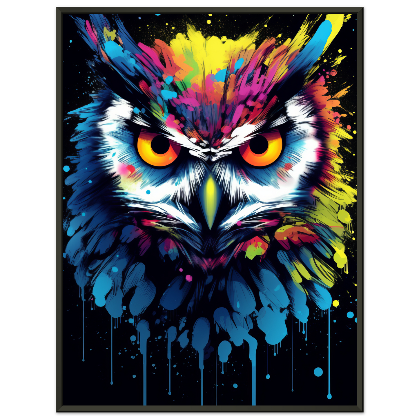 Eule Pop-Art (BIRD28)