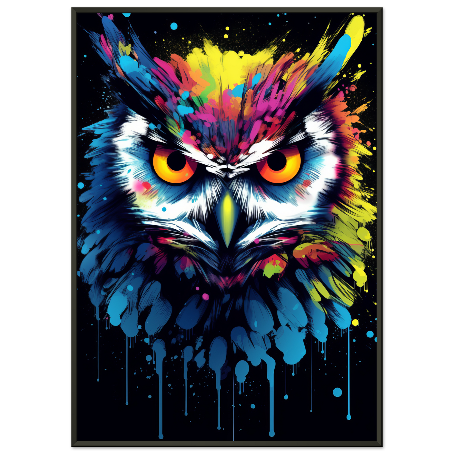 Eule Pop-Art (BIRD28)