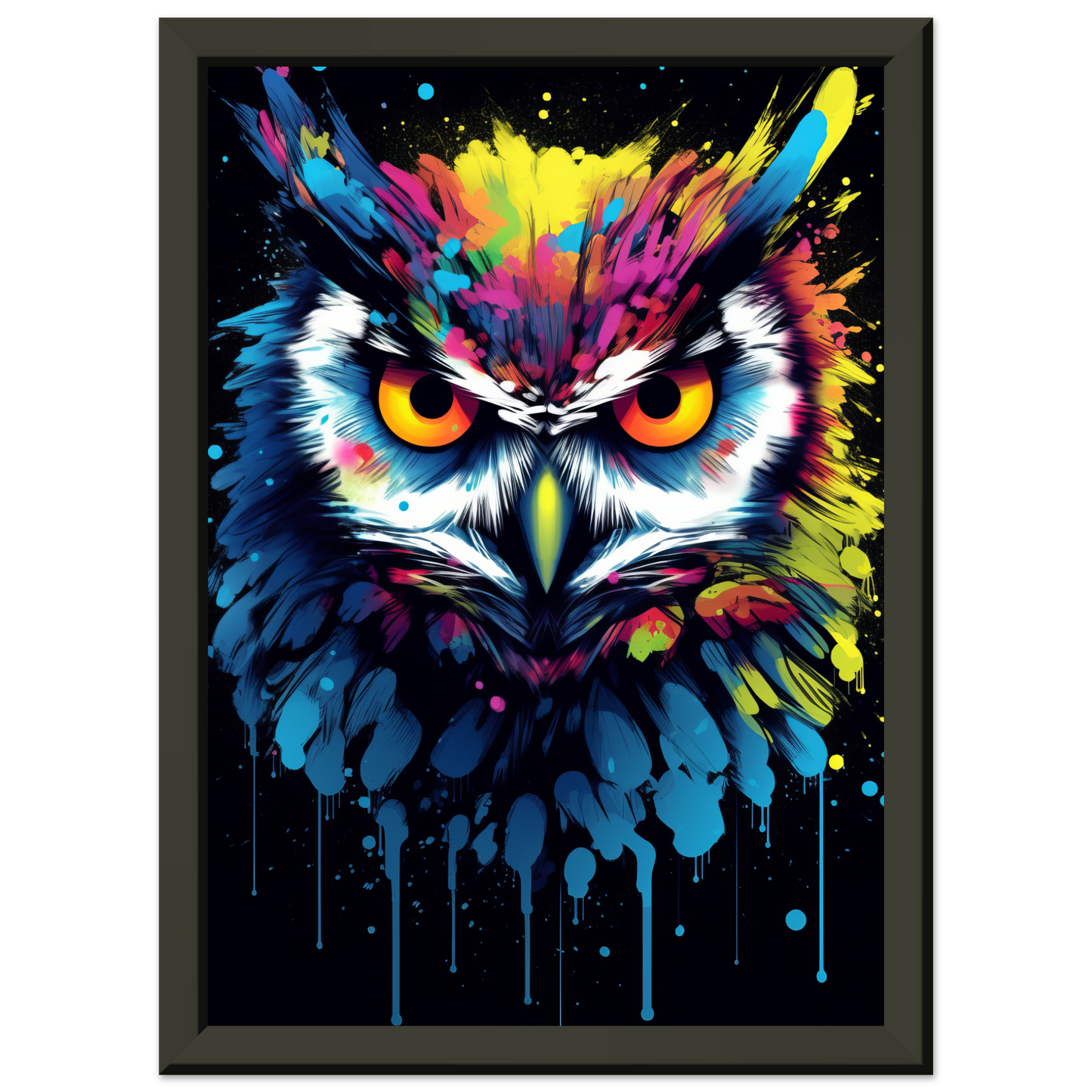 Eule Pop-Art (BIRD28)