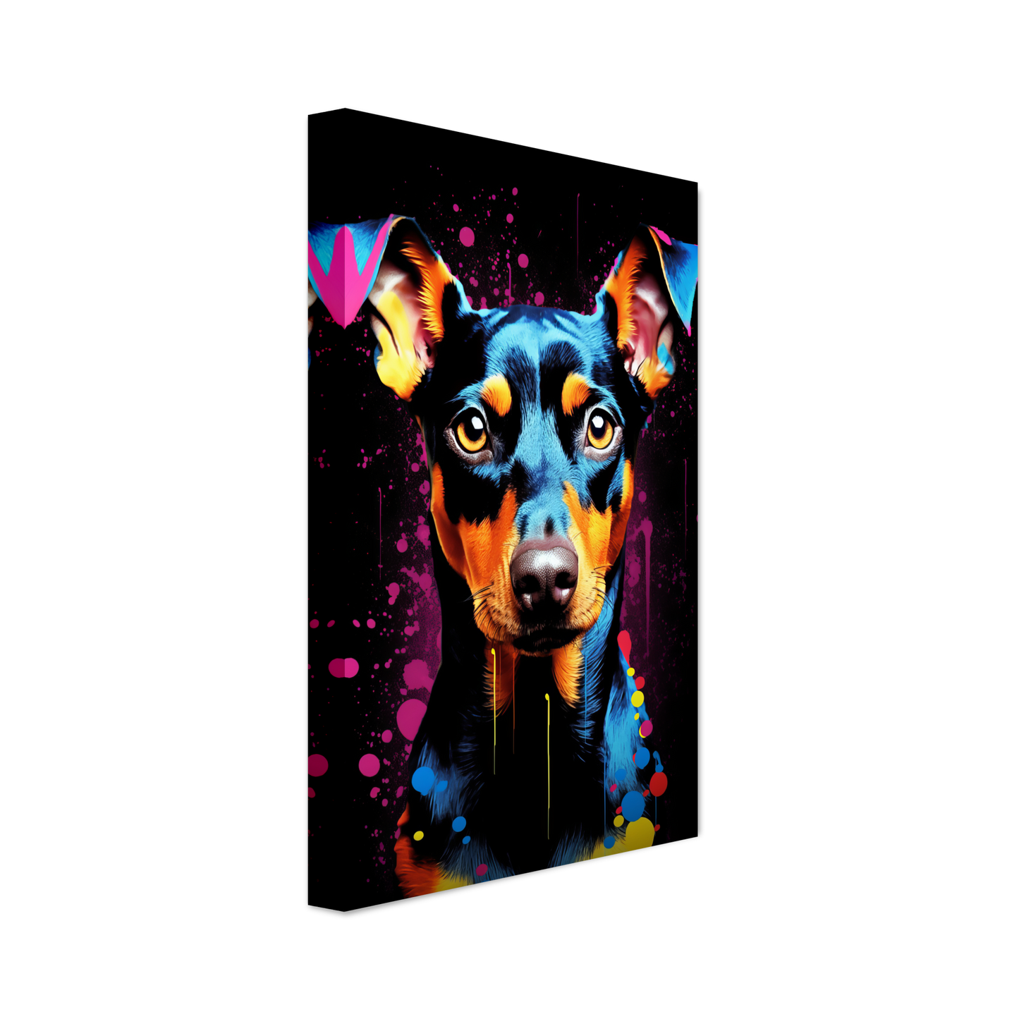 Deutscher Pinscher Pop-Art (DOG254)