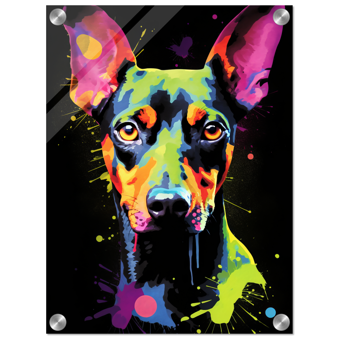 German Pinscher Pop Art (DOG255)