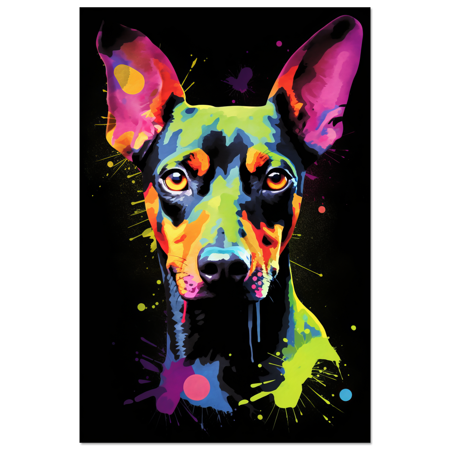 German Pinscher Pop Art (DOG255)