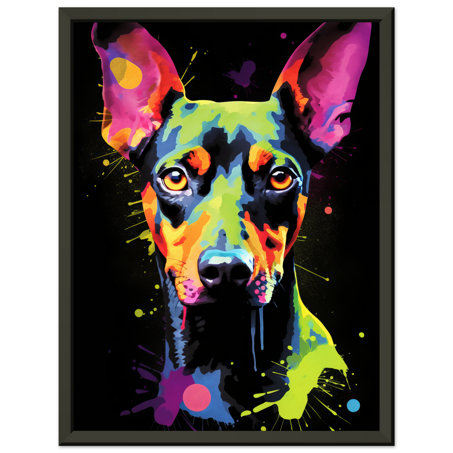 German Pinscher Pop Art (DOG255)