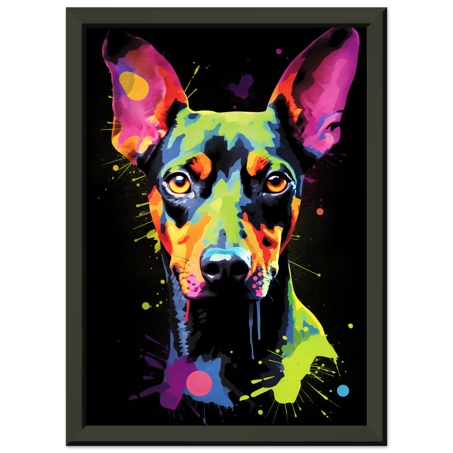 German Pinscher Pop Art (DOG255)