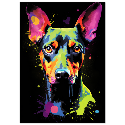 German Pinscher Pop Art (DOG255)