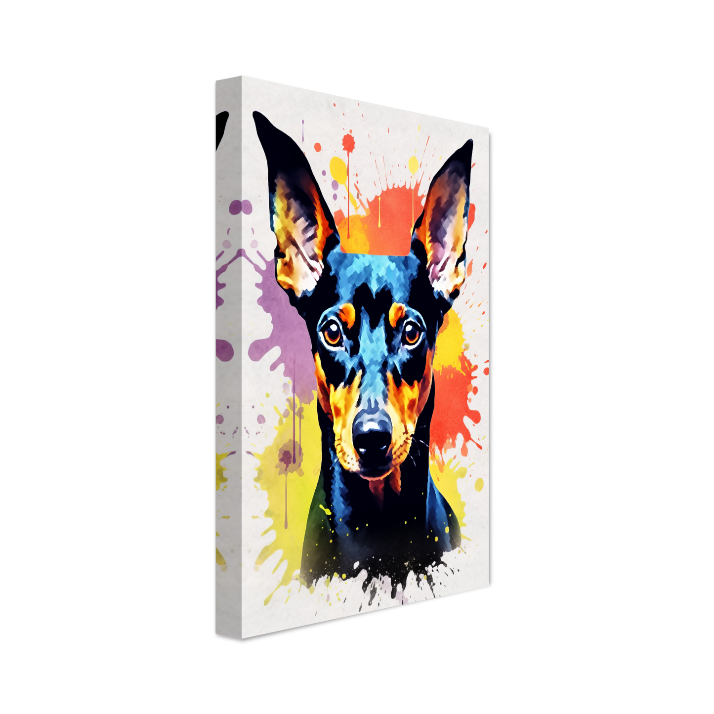 Deutscher Pinscher Pop-Art (DOG264)