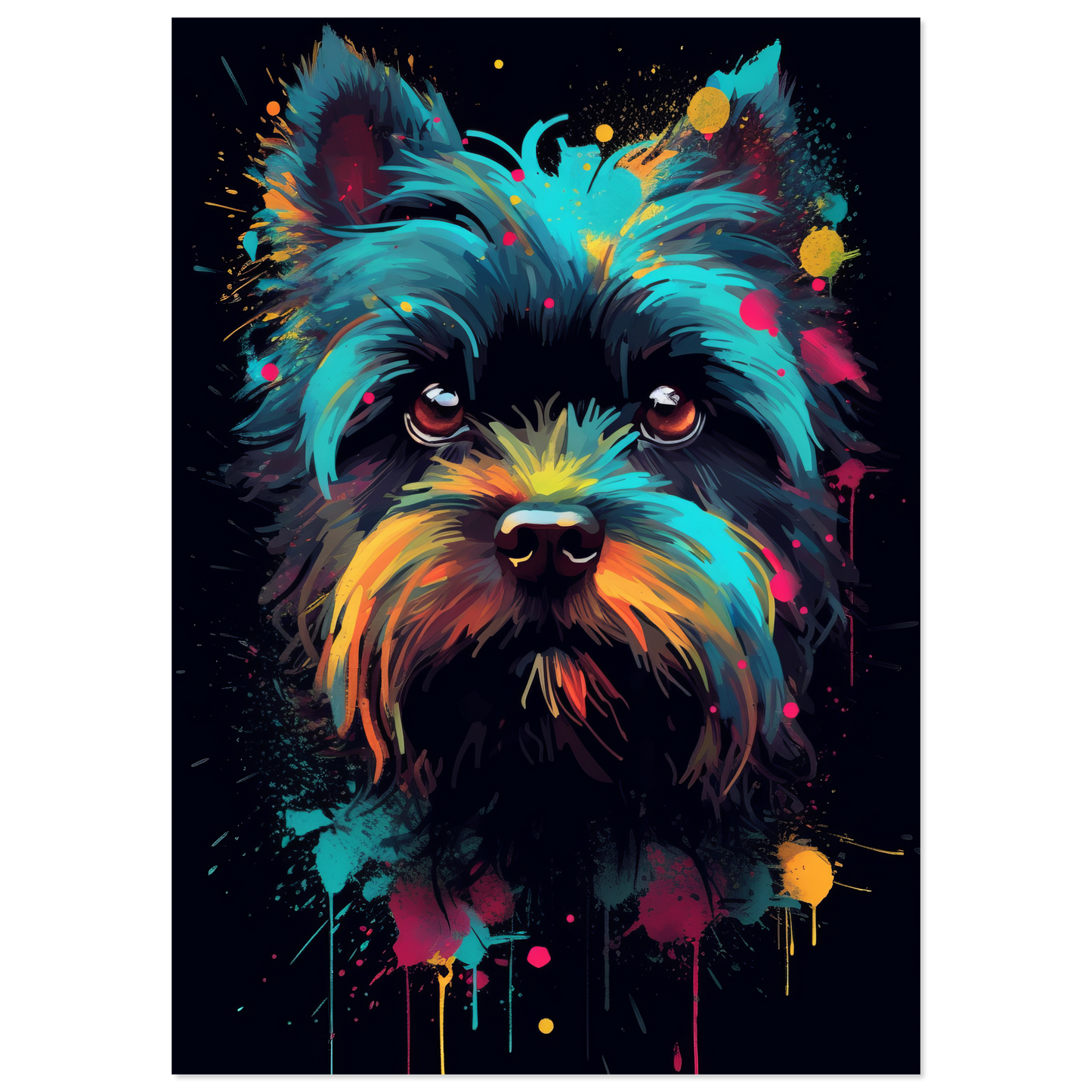 Affenpinscher Pop-Art (DOG268)