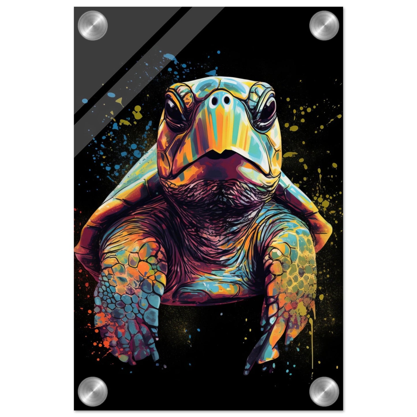 Schildkröte Pop-Art (TURTLE02)