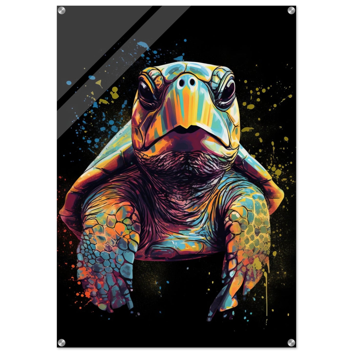 Schildkröte Pop-Art (TURTLE02)