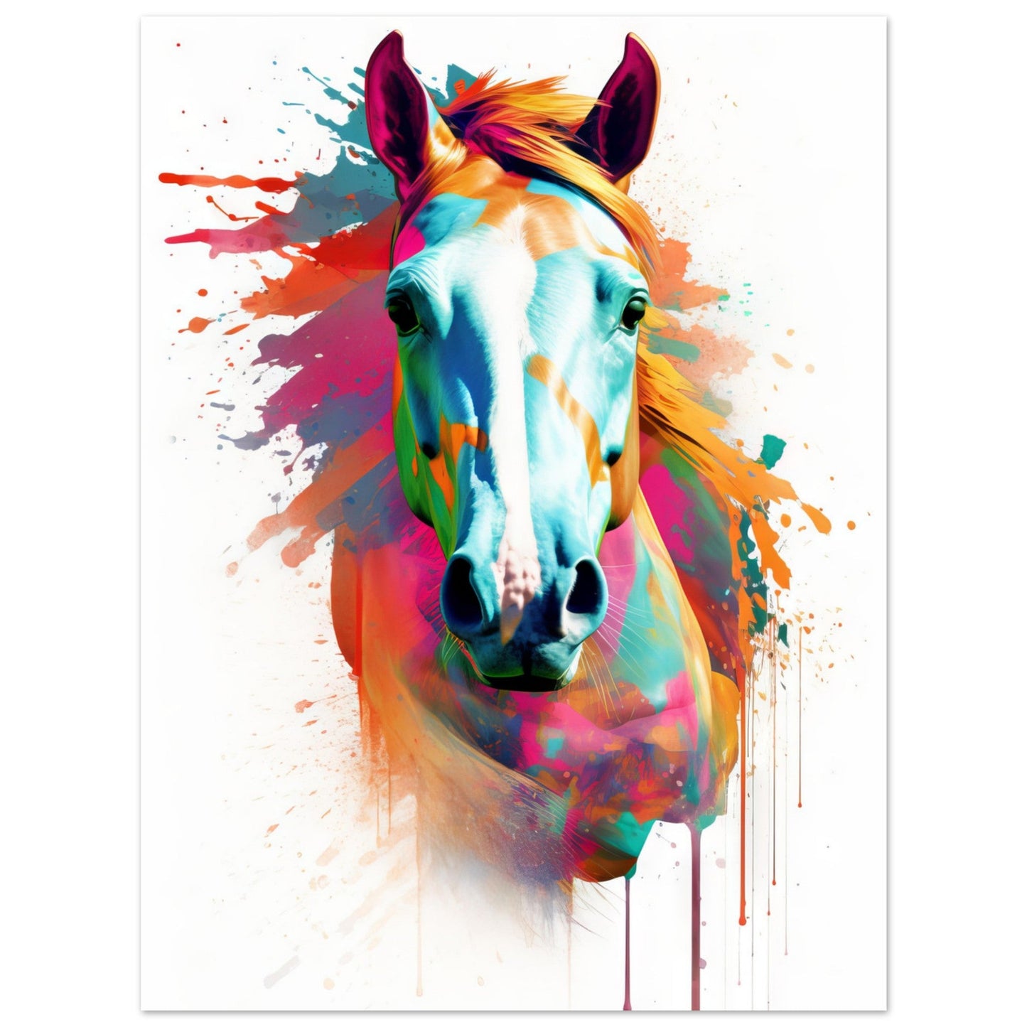 Horse pop art (HORSE06)