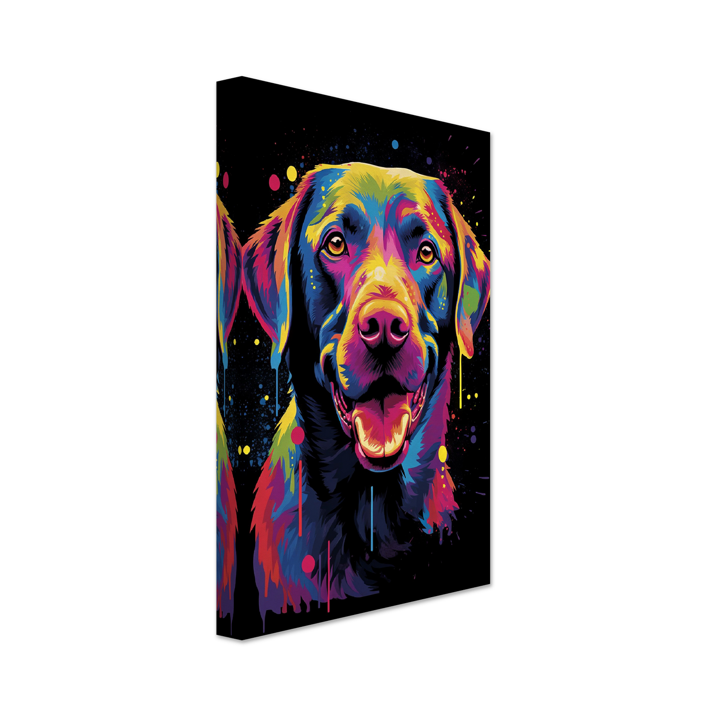 Labrador Hund Pop-Art (DOG04)