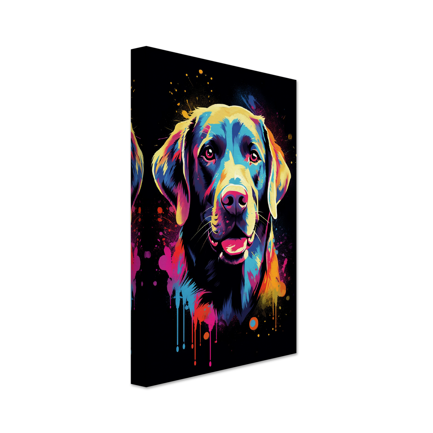 Labrador Hund Pop-Art (DOG01)