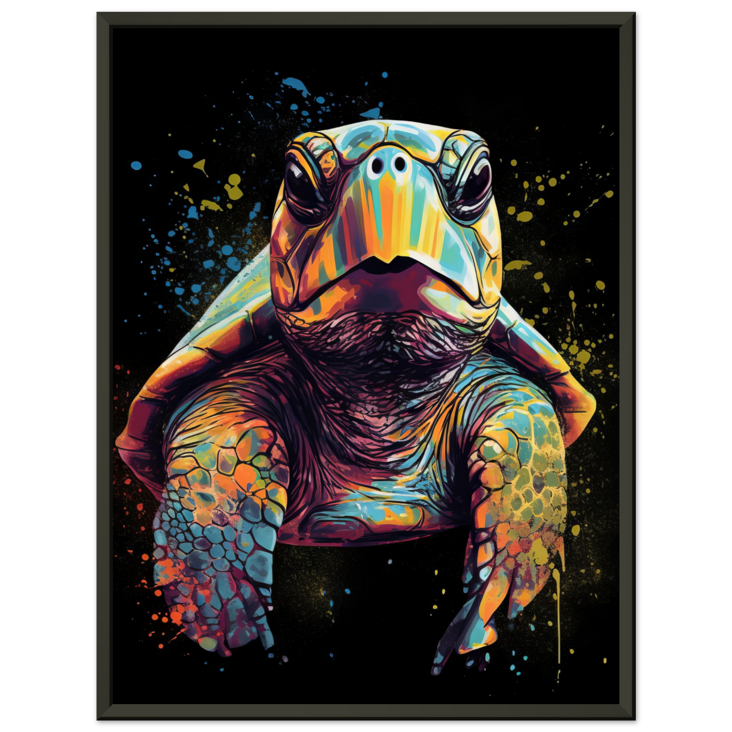 Schildkröte Pop-Art (TURTLE02)