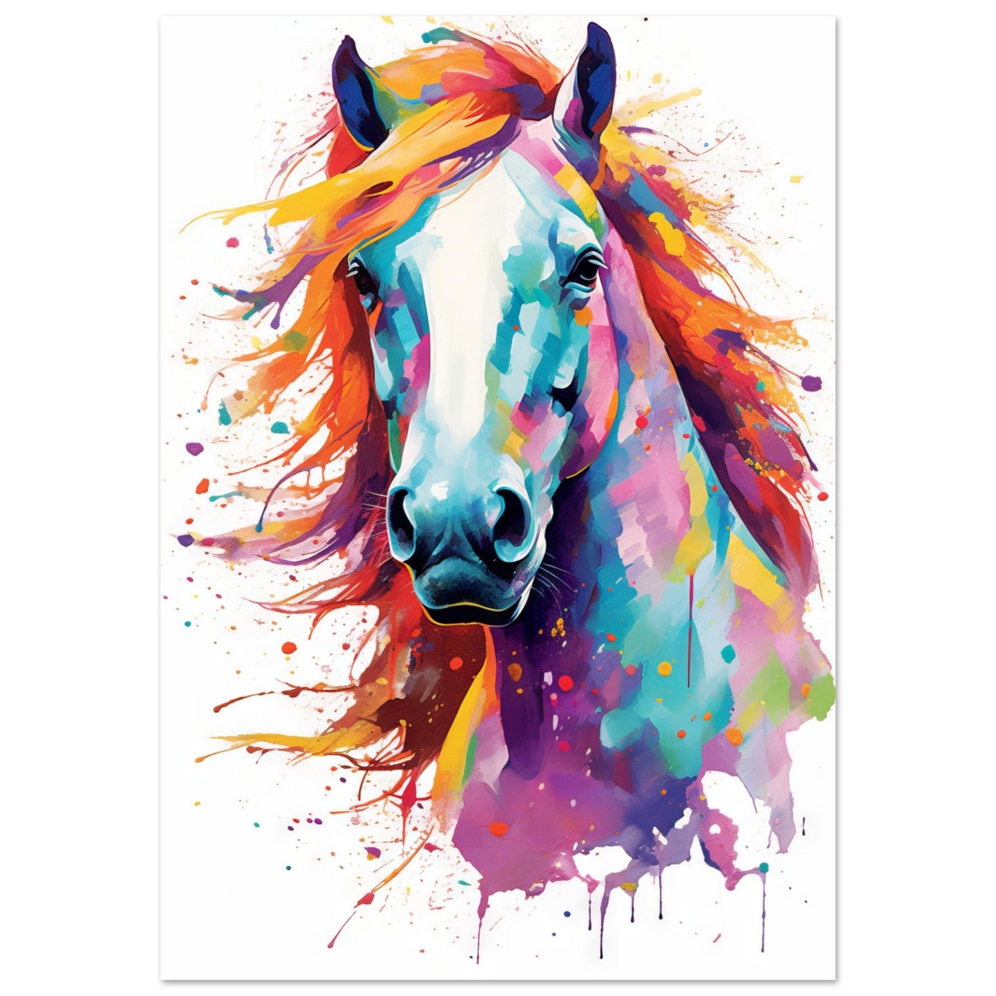 Horse pop art (HORSE15)