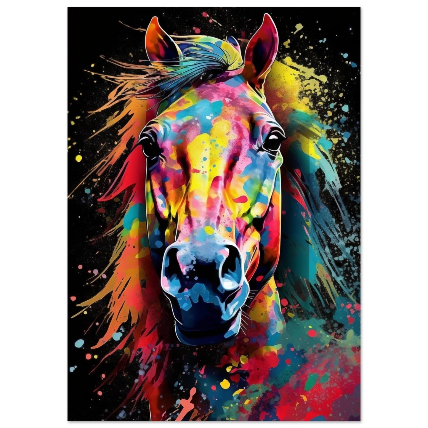 Horse pop art (HORSE09)