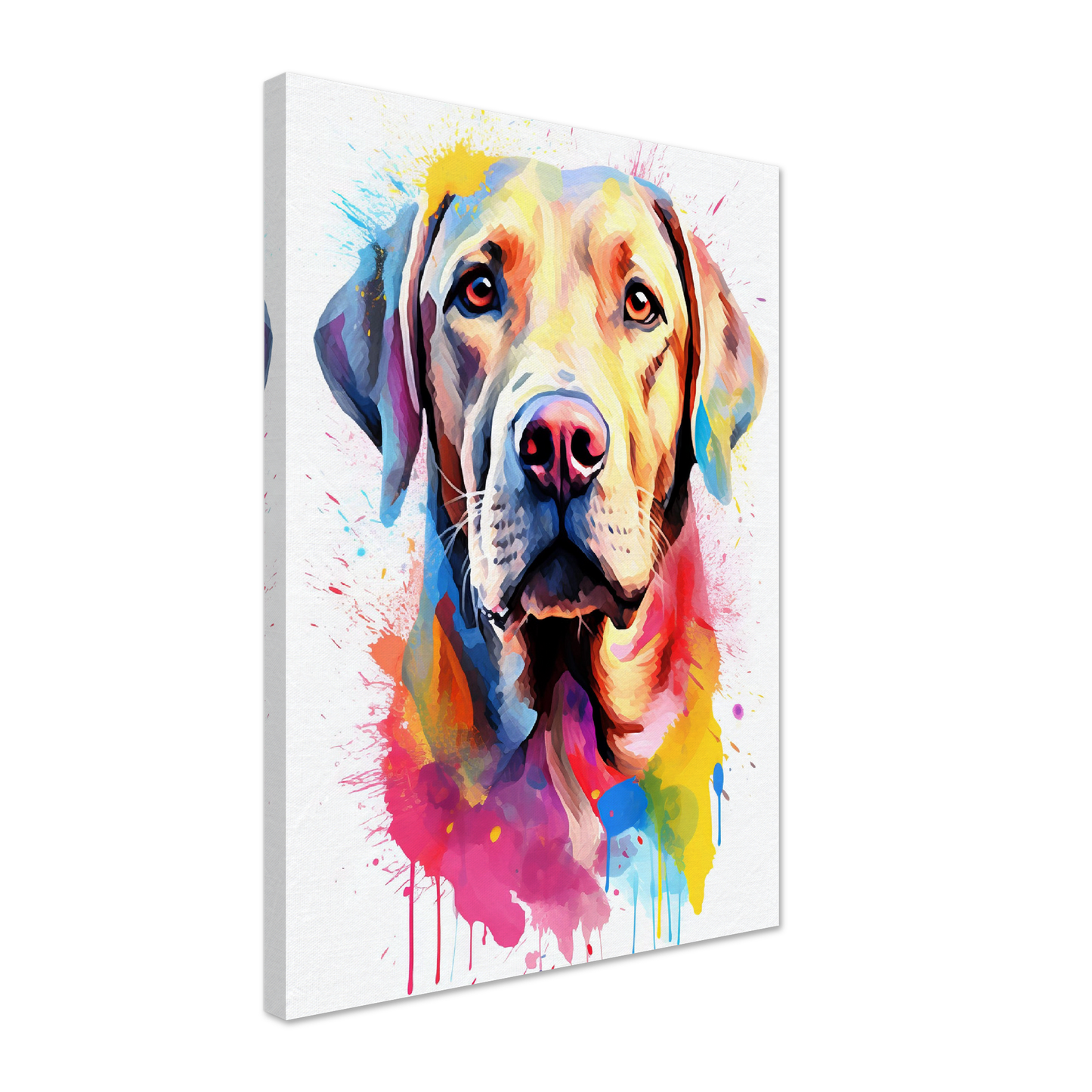 Labrador Hund Pop-Art (DOG08)