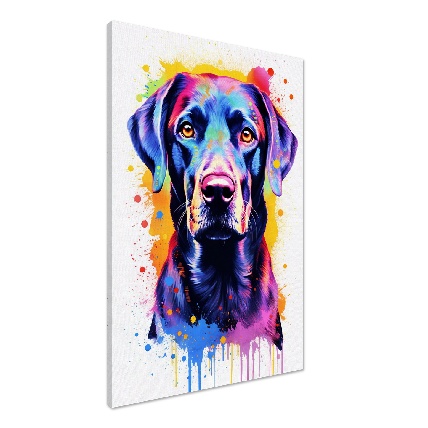 Labrador Hund Pop-Art (DOG06)