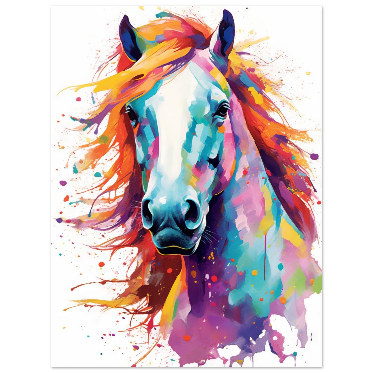 Horse pop art (HORSE15)