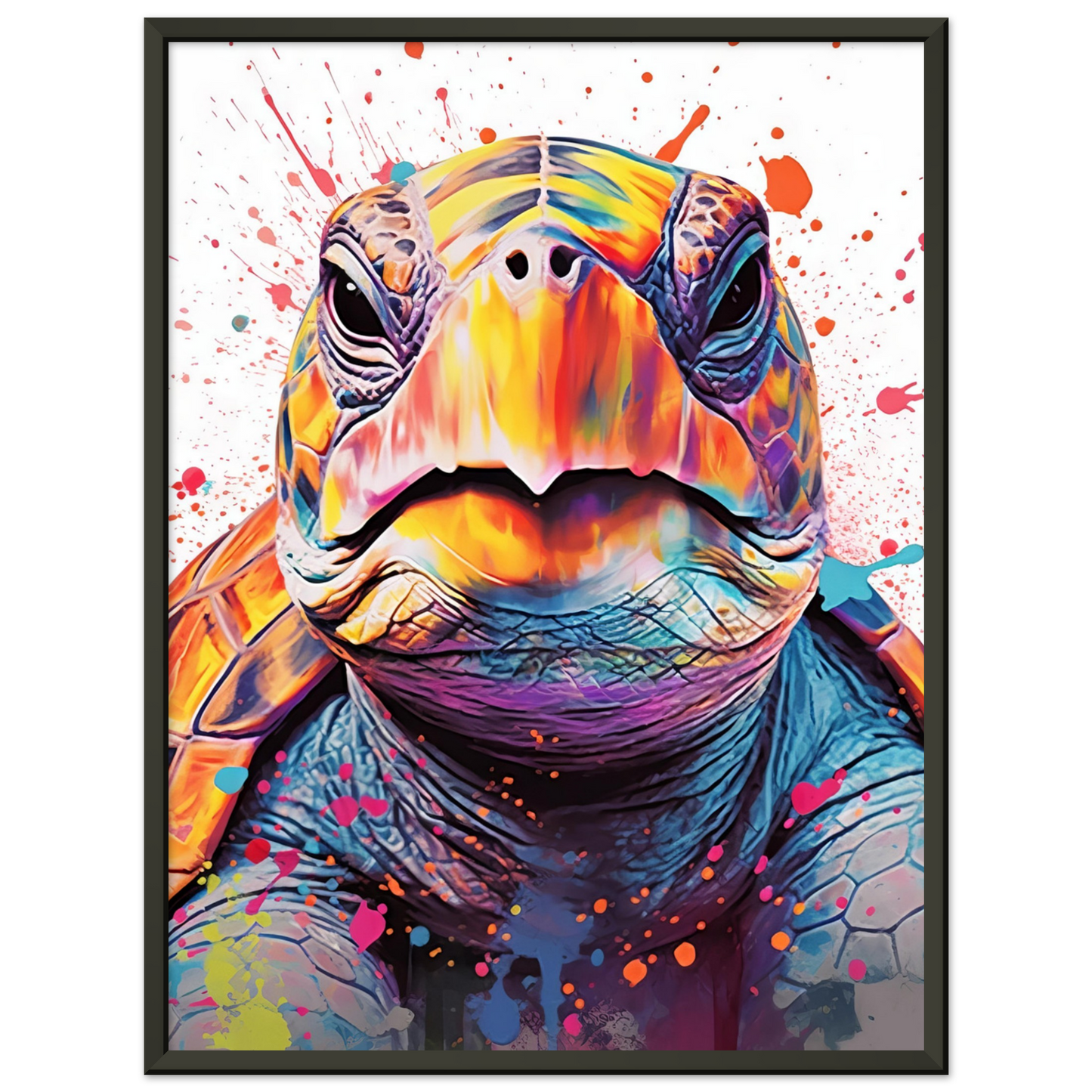 Schildkröte Pop-Art (TURTLE06)
