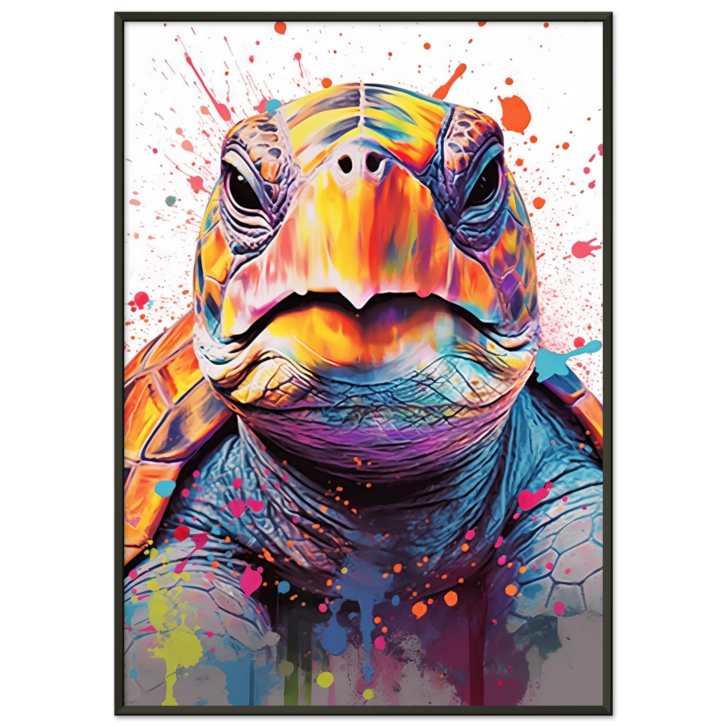 Schildkröte Pop-Art (TURTLE06)