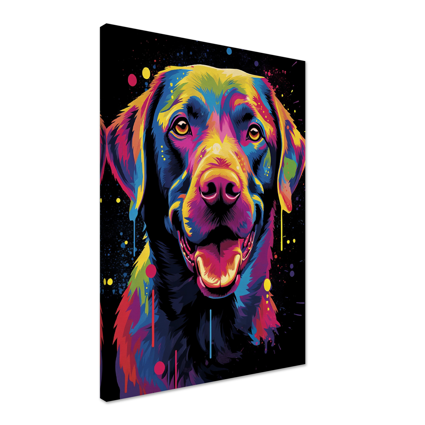 Labrador Hund Pop-Art (DOG04)