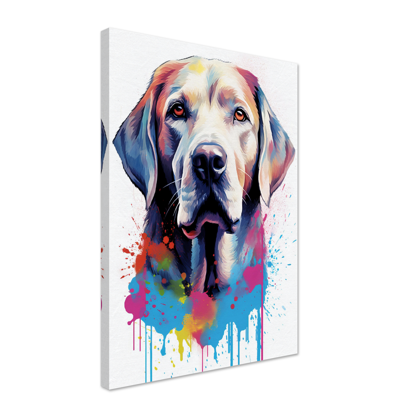 Labrador Hund Pop-Art (DOG07)