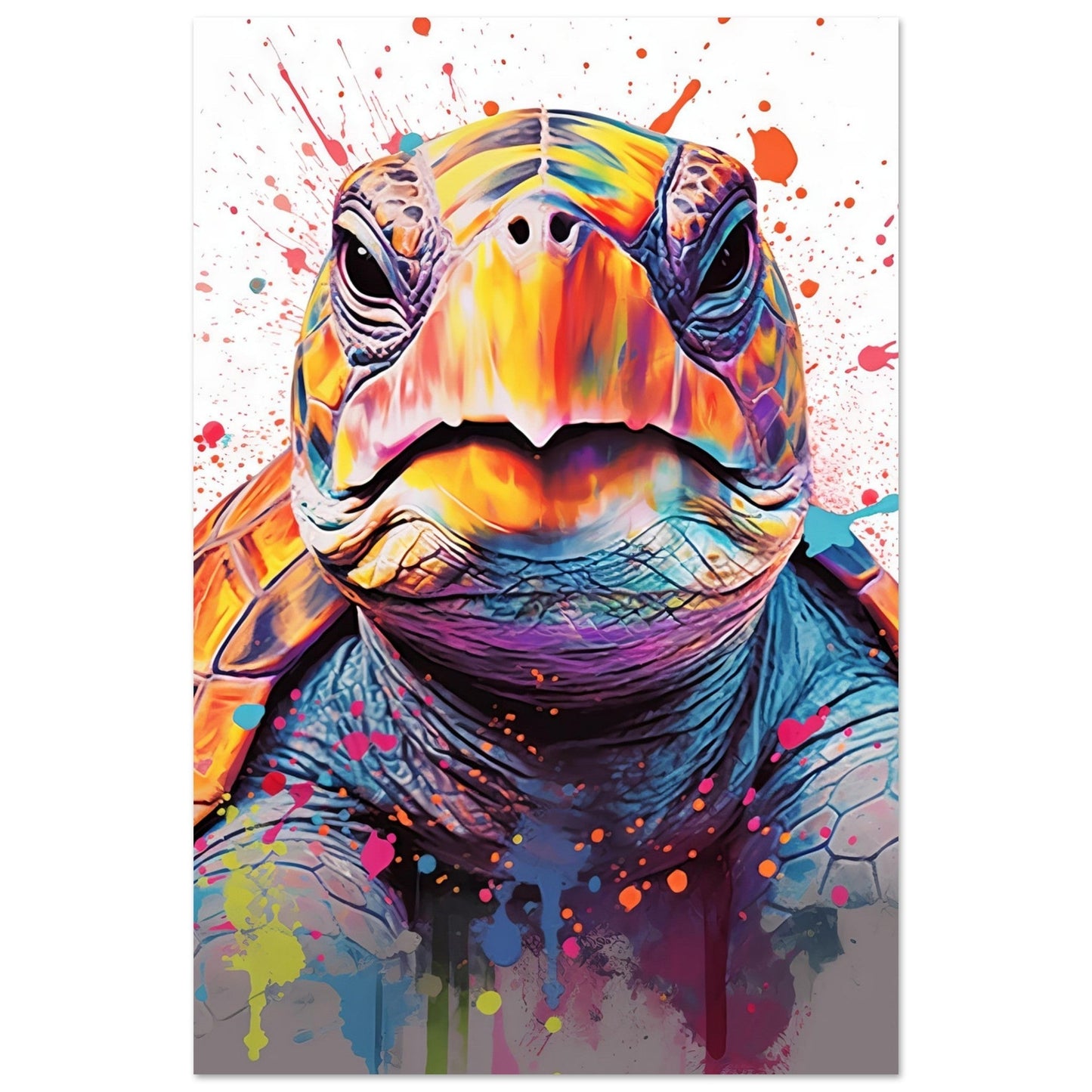 Schildkröte Pop-Art (TURTLE06)