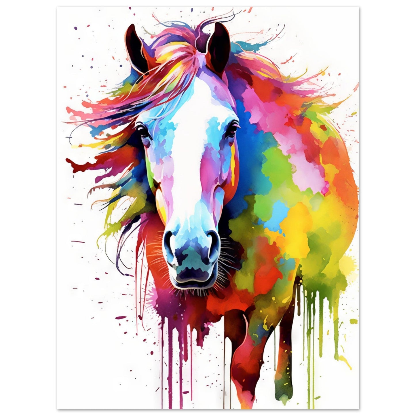 Horse pop art (HORSE13)
