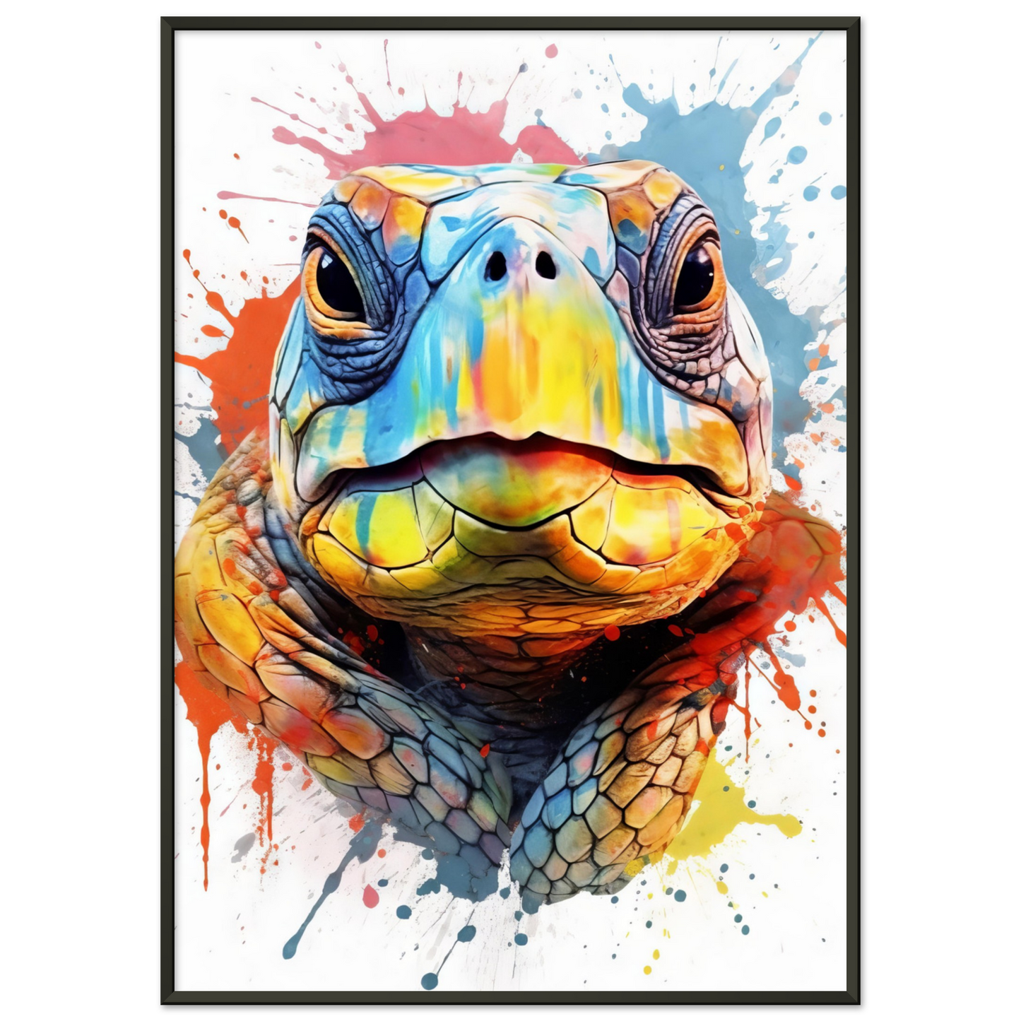 Schildkröte Pop-Art (TURTLE07)